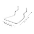 thumbnail image 4 of ELAYARD 5pcs Pegboard Cup Hooks For Tool Storage Workshop Organizer Heavy Duty Garage Accessories For Home Use, 4 of 8