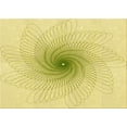 thumbnail image 1 of Ahgly Company Machine Washable Indoor Rectangle Transitional Sun Yellow Area Rugs, 7' x 9', 1 of 7