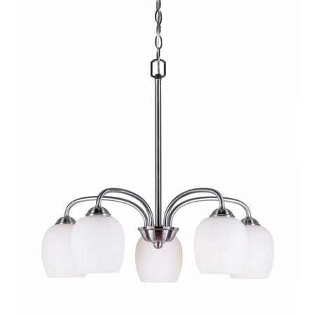 

Forte Lighting 2636-05 5 Light 23 Wide Chandelier - Nickel