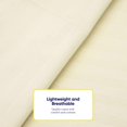 thumbnail image 5 of Piece Thread Count Egyptian Quality Deep Pocket Bed Sheet Set Pillow Cases Queen, 5 of 5