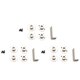 thumbnail image 1 of Conector de Acoplamiento de  de 8 Mm, Accesorio de Acoplamiento de Modelo de Acero de GuíA Rígida, Accesorios de Eje de Eje para Motores Modelo RC (Paquete de 12), 1 of 1
