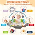 thumbnail image 5 of JoyStone Baby Gym Play Mat, 8-in-1 Tummy Time Mat, Infant Play Gym with 6 Detachable Toys, Washable Activity Mat & Ball Pit, Baby Toys Gift for Ages 0-18M, 5 of 13