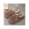 thumbnail image 2 of Women Lady Indoor Slippers Cotton Warm Bedroom Furry Slippers Anti-Slip Shoes, 2 of 3