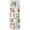 White, variant on 6 Tier Rotating Bookshelf Tower, Revolving Bookcase, 360° Round Spinning Book Shelf, Narrow Swivel Bookshelves Vertical Turning Corner Bookshelf Organizer for Small Space, Rustic Brown