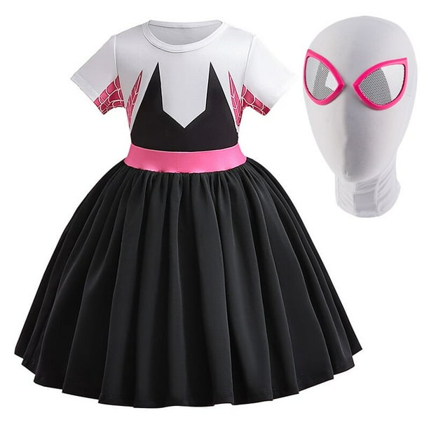 Disfraz de Spider-Man para niña, traje de baile de 6M a 6 años, para Halloween, actuación en escenario, Cosplay, increíble Fivean unisex