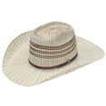 thumbnail image 2 of M&F Western A73268-7.25 4.25 in. Bangora R-R4 Ligne Western Hats, Chocolate - Size 7.25, 2 of 2