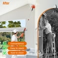 thumbnail image 6 of Cobweb Duster with Extension Pole,Spider Web Brush with Pole Extend ,Spiderweb Cleaner with Stage Telescopic Aluminum Pole,Spider Brush Cobweb for Outdoor & Indoor Cleaning, 6 of 7