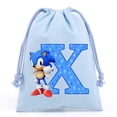 thumbnail image 3 of Nuevas bolsas con cordón de Sonics, bolsos para niños con estampado de letras en inglés de dibujos animados, bolsas de almacenamiento con cordón, regalos de cumpleaños para niños, 3 of 5