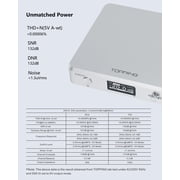 Topping D50 III Desktop HiFi DAC,also as Preamplifier,PEQ Adjustment, Includes 12V Trigger and Remote Control,Black