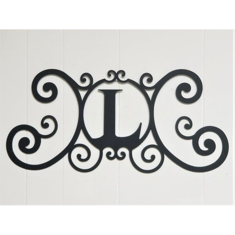 Initial decorative letters with custom name colors and
