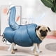 thumbnail image 2 of Bolsa de secado para perros, abrigo azul para perros y gatos pequeños, medianos y grandes. Traje de secado rápido y portátil. Bolsa de viaje para aseo de cachorros. Ideal para bulldog, corgi, beagle, 2 of 9