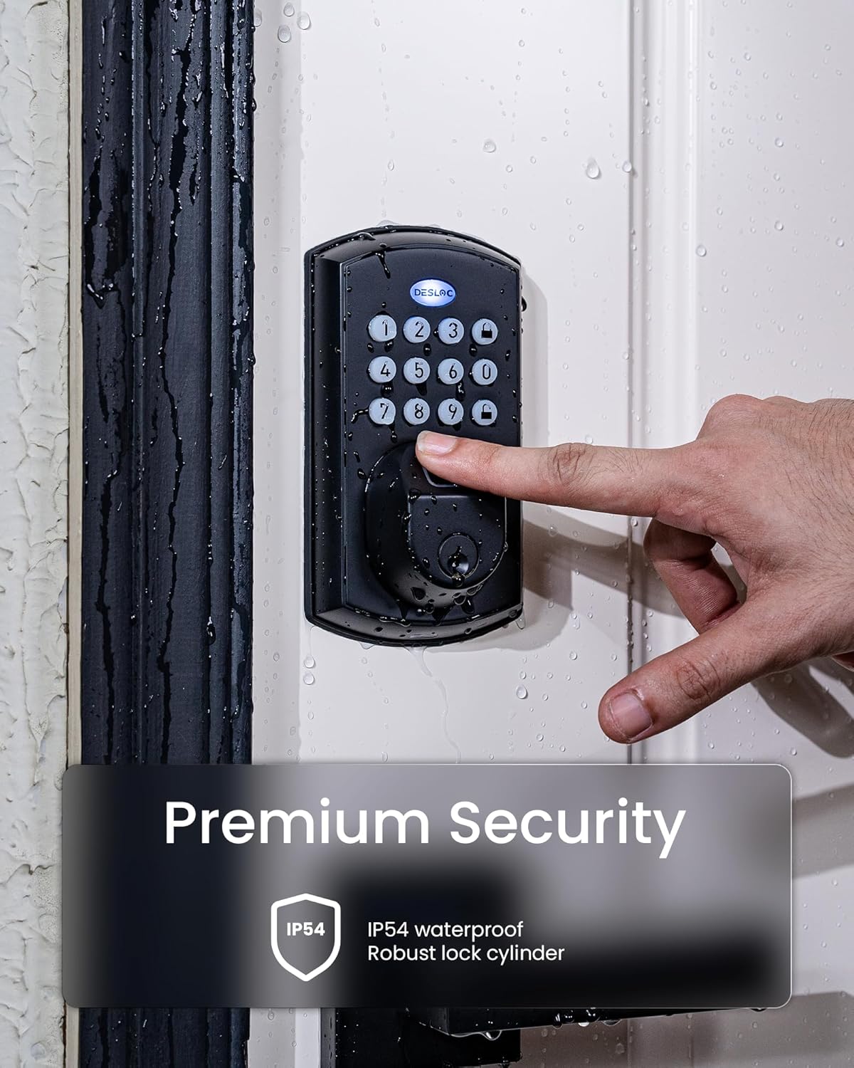 DESLOC A100F Fingerprint Keyless Entry Deadbolt photo 5