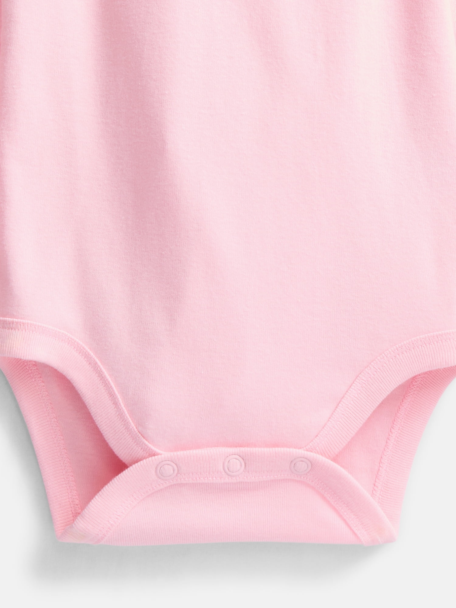 Wonder Nation Baby Girls Long Sleeve Bodysuits, 3-Pack, Sizes 0-24 Months