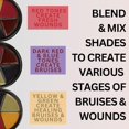 thumbnail image 4 of Maquillaje Bruise Wheel Mehron PRO FX 5 Color para efectos especiales, 4 of 9
