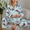 thumbnail image 6 of Sikiie Dachshund Dog Puppy Women's Long-Sleeve Shirt and Full-Length Bottom Pajama Set (s-xxl)-Small, 6 of 7