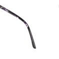 thumbnail image 4 of Progressive Multifocal Glasses Anti Blue Ray Progressive Multifocal Glasses for Reading Gaming TV Phones +100 Black Purple Frame, 4 of 4