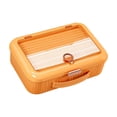 thumbnail image 1 of Shangren Boîte de Rangement pour Documents, Organisateur de Fichiers Grande Capacité Orange, 1 of 7