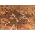 thumbnail image 1 of Ahgly Company Indoor Rectangle Oriental Orange Industrial Area Rugs, 3' x 5', 1 of 4