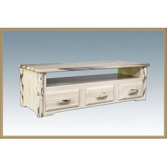 Entertainment Center with 3 Drawers