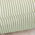 thumbnail image 5 of Unique Bargains Woven Stripe Decorative Throw Pillow Cover Green and White 18" x 18", 5 of 7