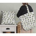 thumbnail image 5 of Soimoi Satin Silk Fabric Flycathcer Bird Print Fabric by the Yard 42 Inch Wide, 5 of 5