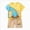 A12-Yellow, variant on Hessimy Toddler Boy 2-Piece Summer Outfit Set Soft Short Set with Cute Cartoon Print Shorts for Daily Wear, Daily Play(Grey,2-3 Years)