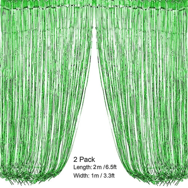 Decoraciones para fiestas de cumpleaños. Decoraciones de fiesta verdes para niños, niñas, hombres y mujeres. Pancarta de feliz cumpleaños. cortinas Pompones Y Abanicos De Papel. Guirnalda. Confeti