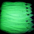 thumbnail image 2 of 15cm Octopus Fishing Lures Squid Skirt Bait Glow in Dark Luminous Soft Trolling Fishing Lure Saltwater 6in Luminous Green 1 (20pcs), 2 of 2