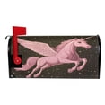 thumbnail image 3 of Ryvnso Mailbox Cover Magnetic Unicorn Starry Mailbox Wrap Large Size 25.5x21 Inch, 3 of 8