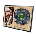 thumbnail image 2 of YouTheFan 9025368 NFL Philadelphia Eagles 3D StadiumViews Picture Frame - Lincoln Financial Field, 2 of 4