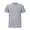 Grey, variant on Prolriy Shirts for Men, Mens Summer Solid Round Neck Short Sleeve T Shirt Tops Mens Shirts Black L