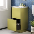 thumbnail image 2 of Modway Quantum 18" Bathroom Vanity in White Gold, 2 of 11