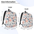 thumbnail image 4 of Xecao Starfish Shell for Canvas College Laptop Backpack, Durable Rucksack Travel Notebook Bag School Backpack Book Bag for Men Women, 4 of 8