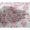 thumbnail image 5 of oneOone Viscose Chiffon Pink Fabric Block Sewing Craft Projects Fabric Prints By Yard 42 Inch Wide, 5 of 5