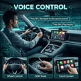thumbnail image 2 of 2026 Wireless CarPlay Adapter for iPhone & Android Auto, 2 in 1 Plug & Play USB-A/Type-C Port, Fast Convert Wired to Wireless, No Delay for iOS 10+ & Android 11+, with Realtek 8730E Chip, 2 of 7