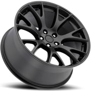 Replica Hellcat 20x11 +3 Matte Black Wheel Rim 5x115 (QTY 1) CAT 211-5115N3 MB