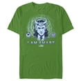 thumbnail image 1 of Men's Marvel Loki I Am Smart  T-Shirt - Kelly Green - Small, 1 of 4