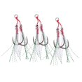 thumbnail image 4 of Anzuelos de Pesca de Agua Salada Sharpla 3 uds con Tubo Retráctil Assist Hooks, 4 of 8