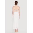 thumbnail image 3 of Women's Square Neck Lace Cami Maxi Dress, 3 of 3