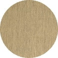thumbnail image 1 of Ahgly Company Indoor Round Abstract Brown Contemporary Area Rugs, 5' Round, 1 of 4