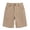 Khaki, variant on Boys' Stretch Straight Fit Khaki Short School Uniform for Kids Causal Active Summer Clothes with Pockets 7-8 Years