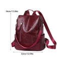 thumbnail image 2 of Mochila de Viaje Minnieouse Hardware Texturizado Color Marrón, 2 of 6