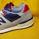 thumbnail image 4 of New Balance 597 V1 Gray Red Navy Lace Up Sneakers Casual Men's Shoes Size 10, 4 of 6