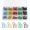thumbnail image 2 of 260 Piezas RC Car Body Shell R Clips para 1/8 1/10 1/12 1/14 1/16 1/18 Bodyshell Pin Metal Body Shell Clip Pin, 2 of 5
