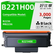 B2236 MB2236 B221H00 Black Toner Cartridge B221000 B221X00 Compatible with Lexmark B2236 MB2236 B2236dw MB2236adw MB2236adwe Laser Printer (B221H00-3000Pages-1Pack)