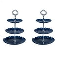 thumbnail image 4 of 3-Tier Cupcake Stand Cake Dessert Wedding Event Party Display Tower Plate Round, 4 of 6