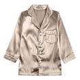 thumbnail image 2 of Amidoa Girls Summer Outfit Sets 2 Piece T-Shirt Graphic Cotton Short Sleeve and Shorts Set Kids Clothing Sets Khaki Size 10, 2 of 9