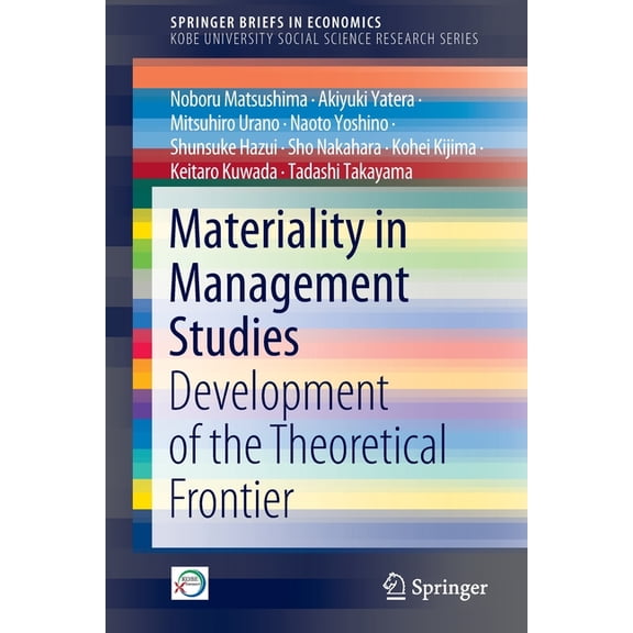 Materiality in Management Studies: Development of the Theoretical Frontier, (Paperback)