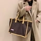 thumbnail image 4 of JennyShop Bolsas De Moda, Bolsas De Lienzo Codificadas En Color, Bolsas De Mujeres, Bolsas De Compras Artísticas De La Lona Coreana Instagram, Bolsas De Hombro Único, 4 of 10