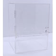 thumbnail image 3 of 9 Holes Ice Cream Cone Cabinet Acrylic Egg Roll Display Box Transparent Waffle Cone Holder Display Case with Door, 3 of 11